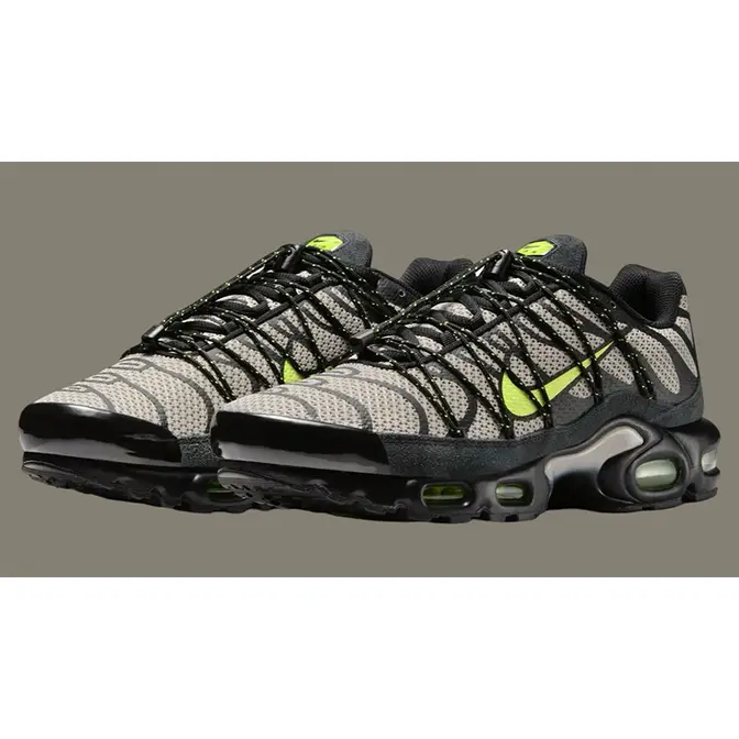 Nike TN Air Max Plus Utility Black Tan Volt FD0670 003 The Sole Supplier