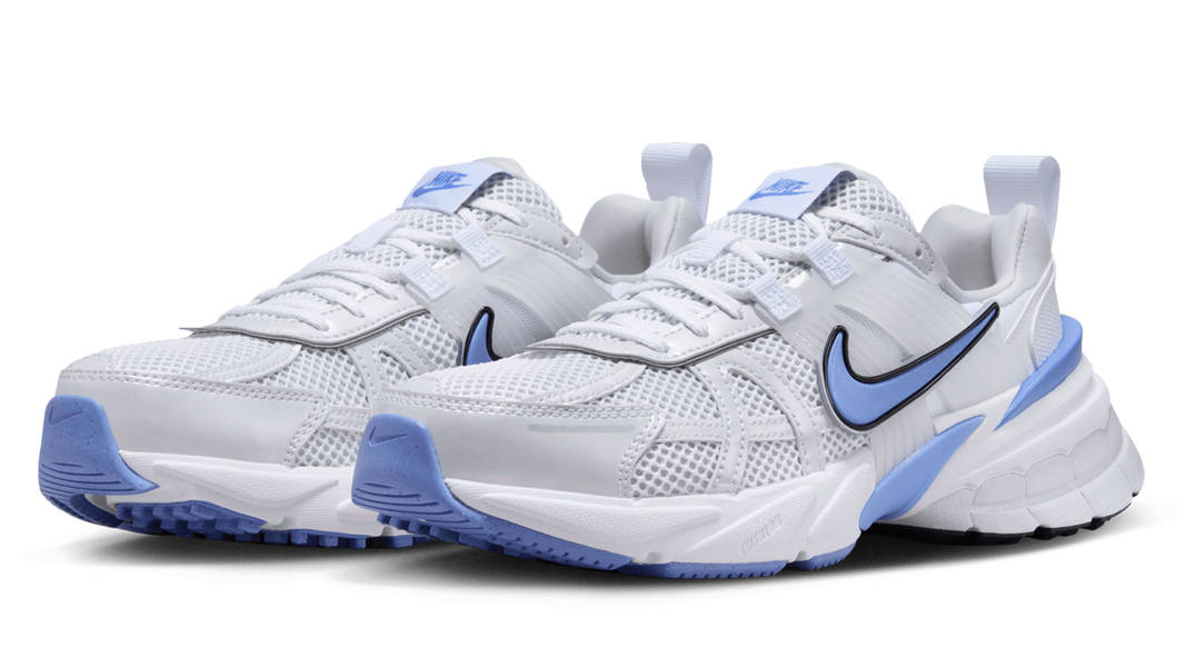 Nike V2K Run White Blue Front