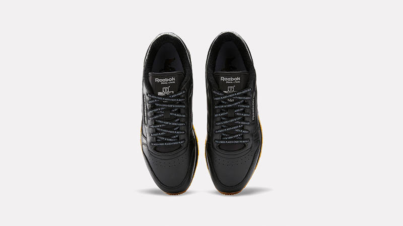 Places + Faces x Reebok Classic Black Silver middle