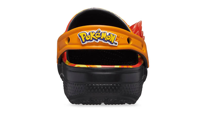 Pokémon x Crocs Classic Clog Charizard 210242-001 Back