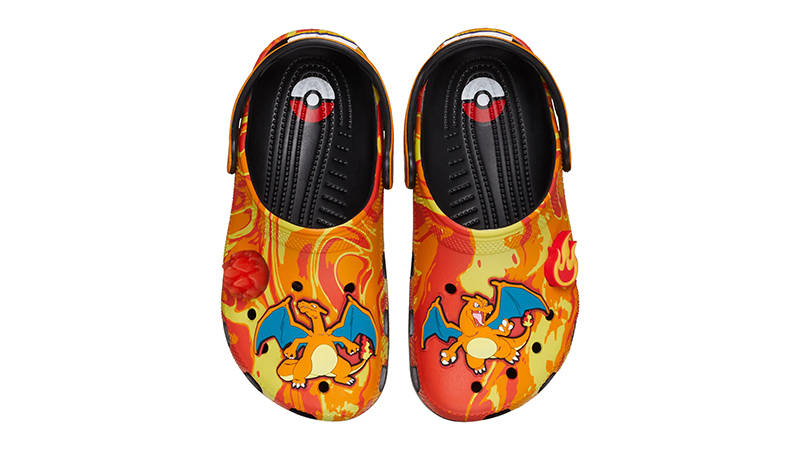 Pokémon x Crocs Classic Clog Charizard 210242-001 Top