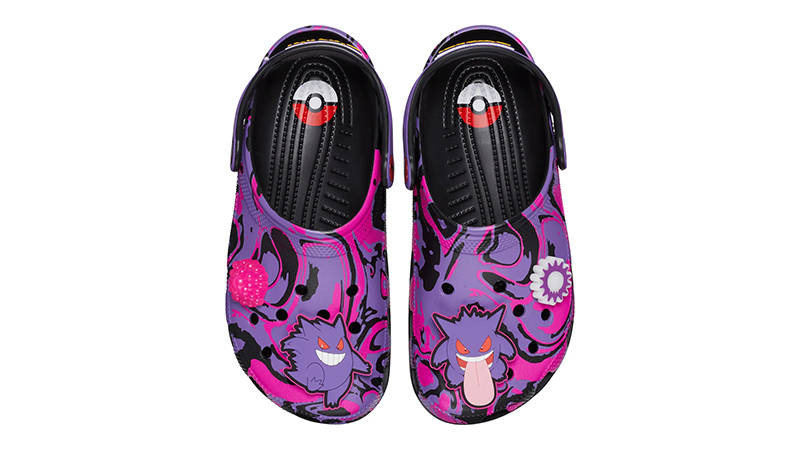 Pokémon x Crocs Classic Clog Gengar 210244-001 Top
