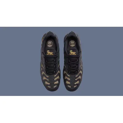 PSG x Nike TN Air Max Plus Drift Black Gold FZ4748-001 middle