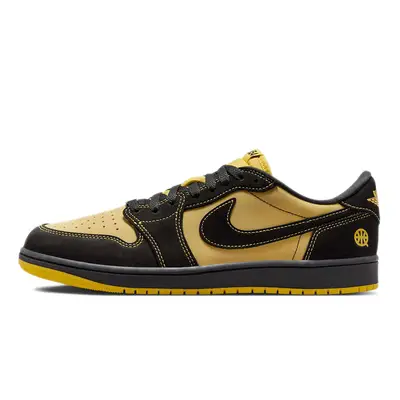 Quai 54 x Air Jordan 1 Retro Low OG Tour Yellow