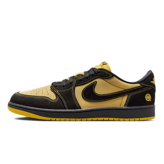 Quai 54 x Air Jordan 1 Retro Low OG Tour Yellow