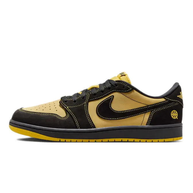Quai 54 x Air Jordan 1 Retro Low OG Tour Yellow