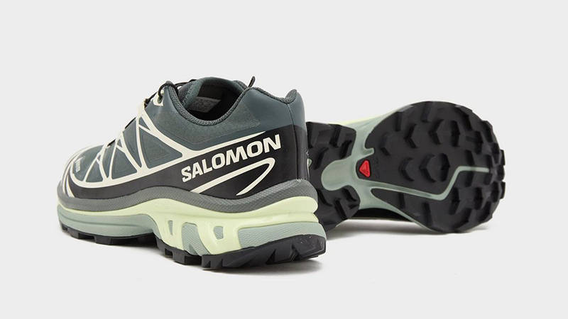 Salomon XT-6 Gore-Tex Black Lime Cream L47581300 back