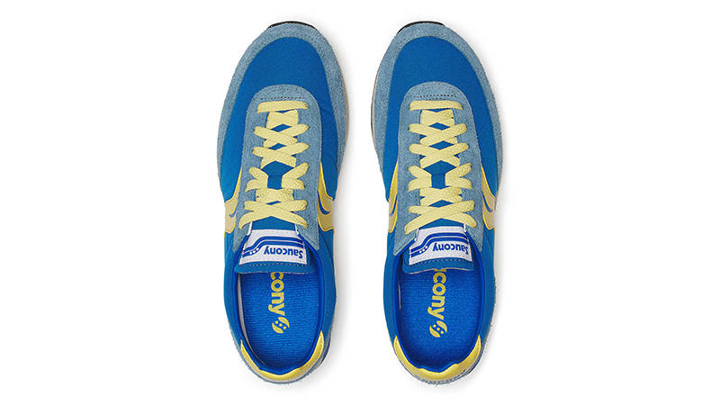 Saucony Trainer 80 Blue Mustard S70883-1 Top