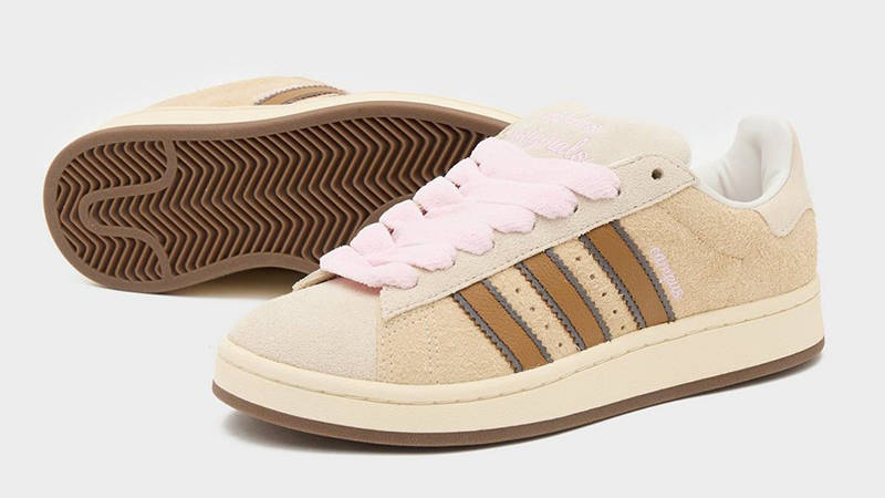 size x adidas Campus 00s Cream White Brown JH6487 Side