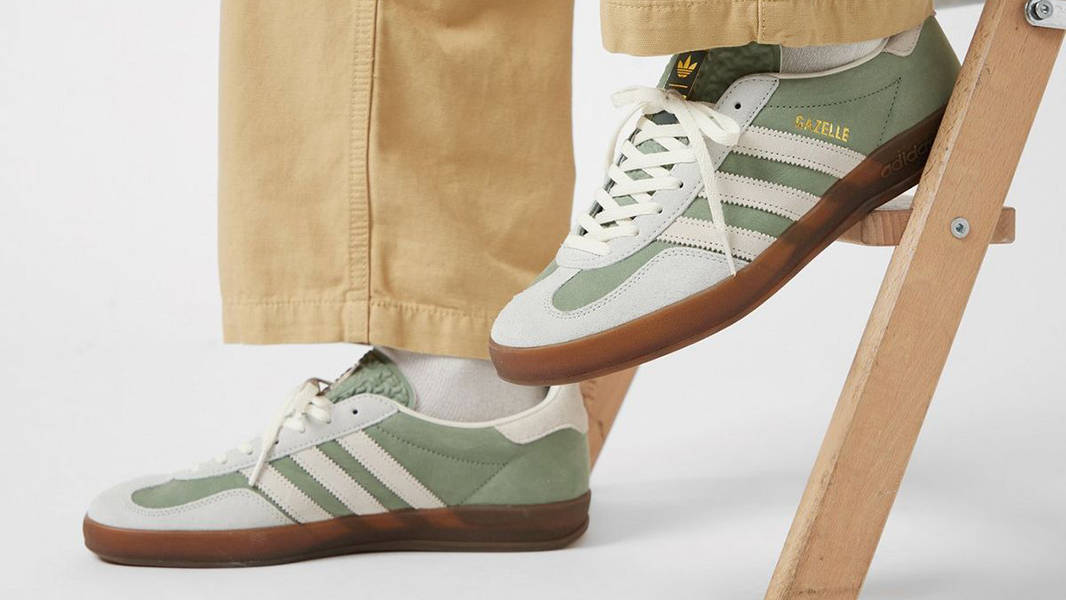 size x MARVEL x adidas Gazelle Dr. Strange Green JS2812 on feet