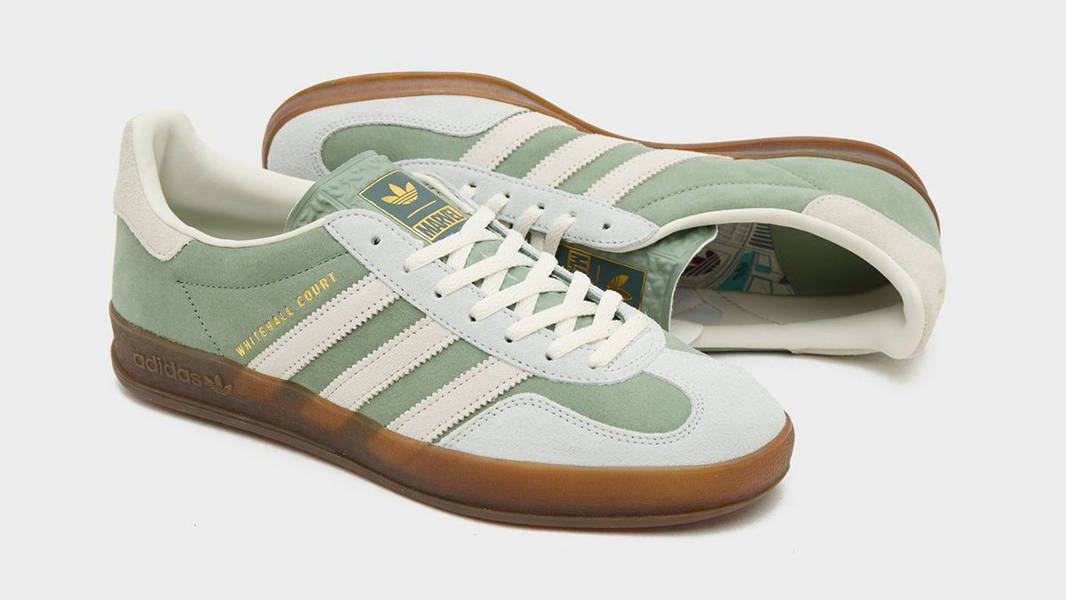 size x MARVEL x adidas Gazelle Dr. Strange Green JS2812 Side