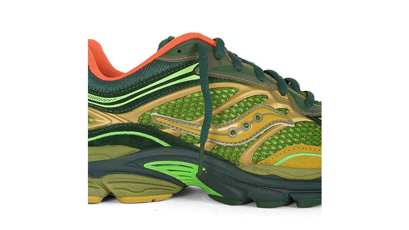 Starcow Saucony Green And Orange Saucony X Starcow ProGrid Omni