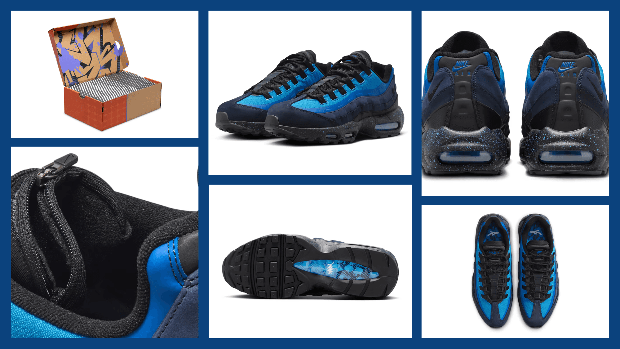 Stash x Nike Air Max 95 Blue
