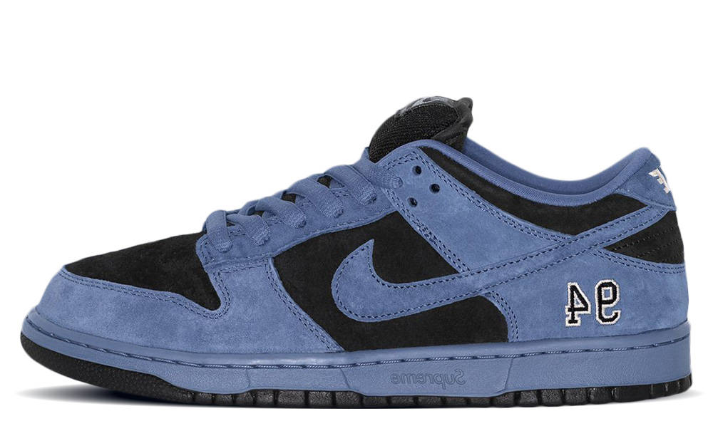 Supreme x Nike SB Dunk Low Ocean Fog | HQ8487-400 | The Sole Supplier