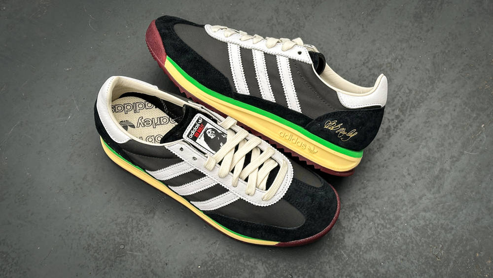 UGC 16-9 Bob Marley x adidas SL 72 One Love JR7973-4
