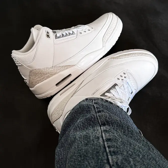 Air Jordan 3 Pure Money | CT8532-111 | On Foot