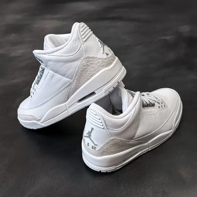 Air Jordan 3 Pure Money | CT8532-111 | Heel Shot UGC