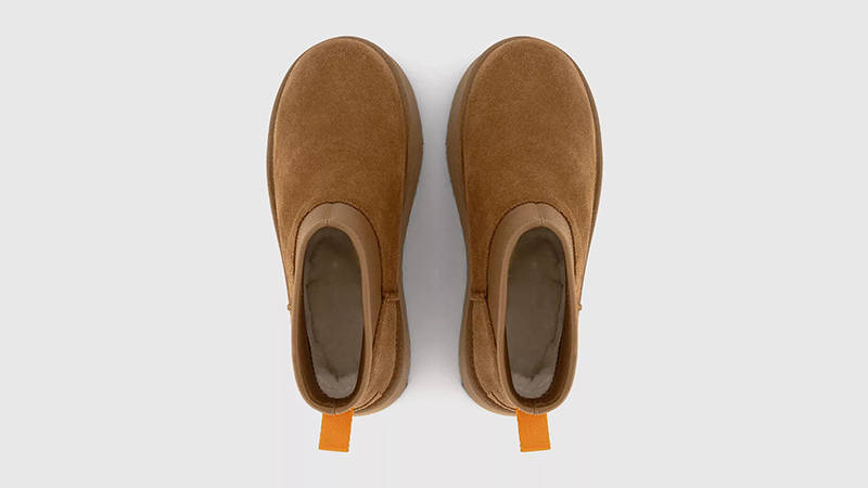 UGG Classic Mini Dipper Puffer Boots Amphora Chestnut 1158275-AHS middle