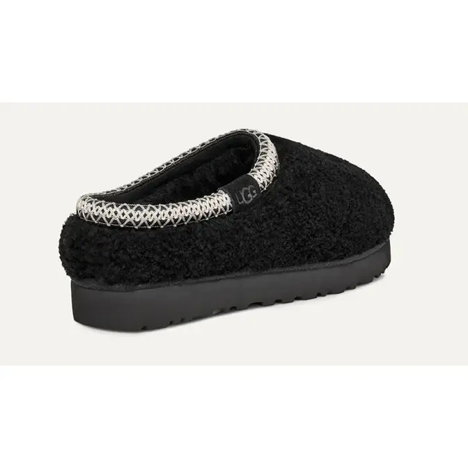 UGG Tasman Maxi Curly Slipper Black (Women's) main image 0