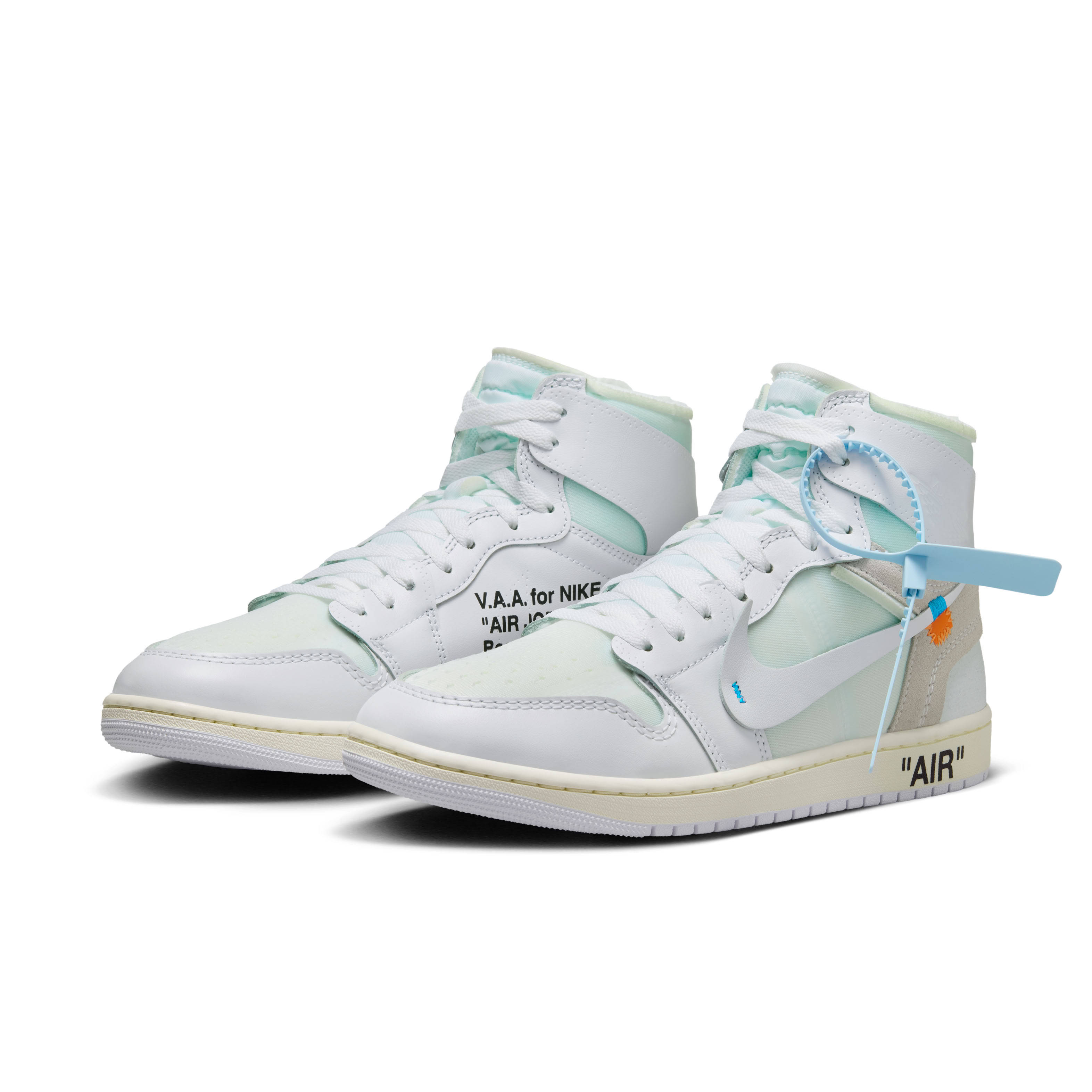 Virgil Abloh Archive x Air Jordan 1 High OG Alaska Front