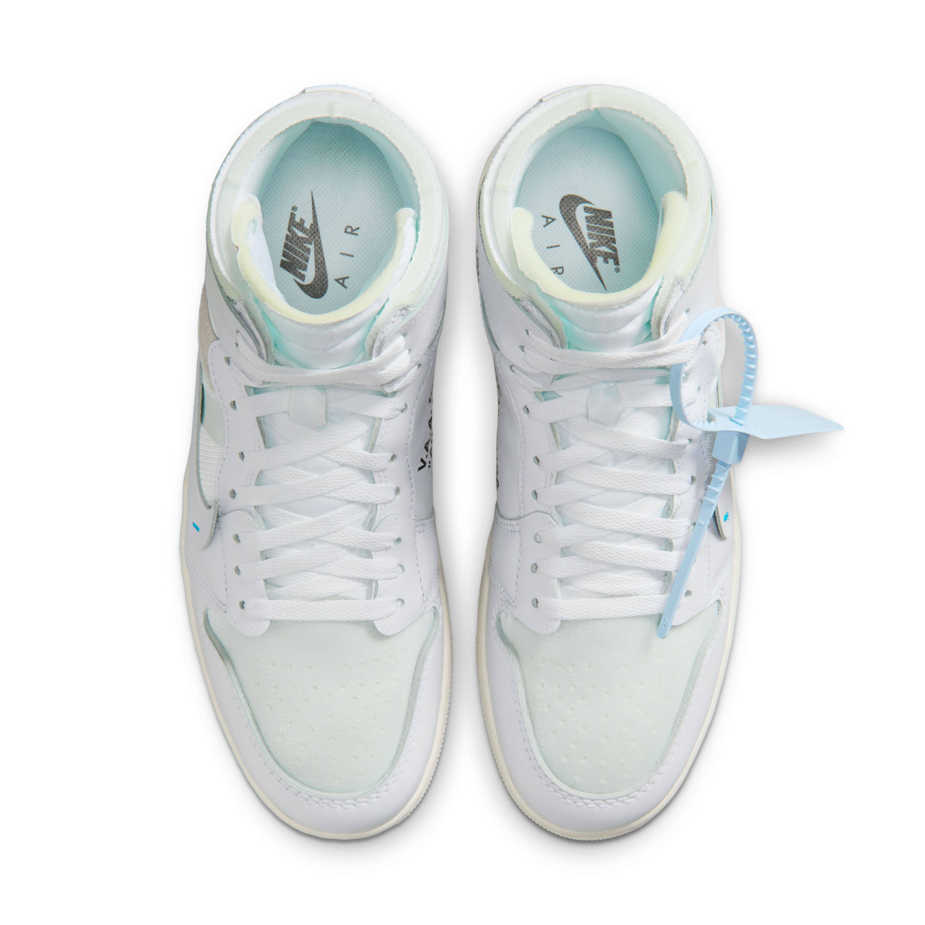 Virgil Abloh Archive x Air Jordan 1 High OG Alaska Top