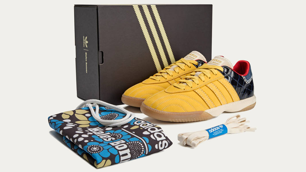 Wales Bonner x adidas Samba MN Croc St Fade Gold Collegiate