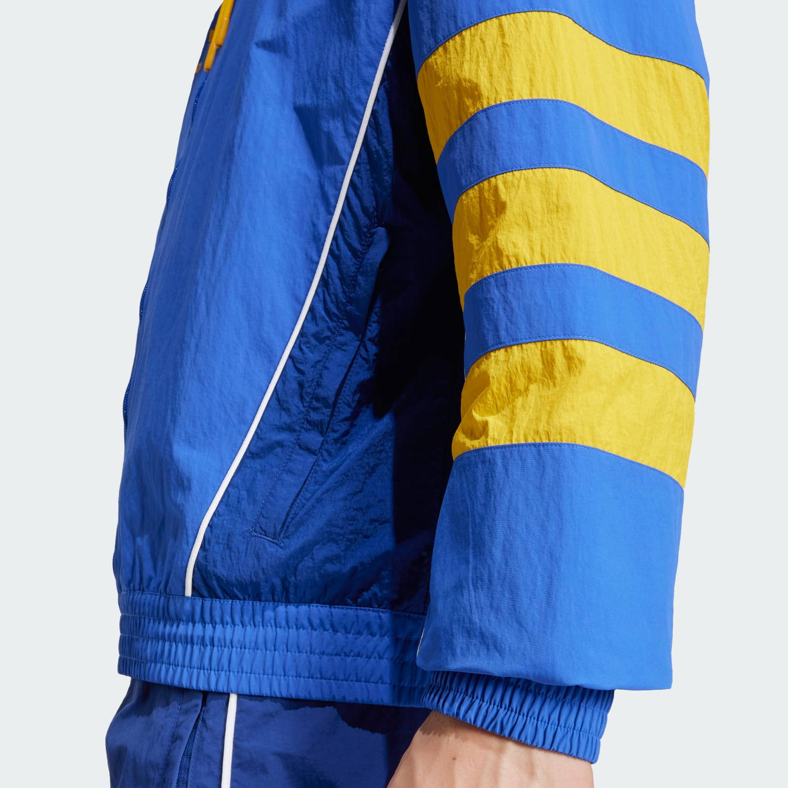 adidas Boca Juniors Track Top Blue Side