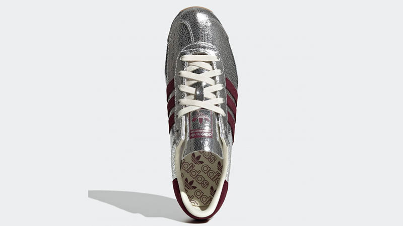 adidas Country OG Silver Metallic Maroon JQ5111 Top