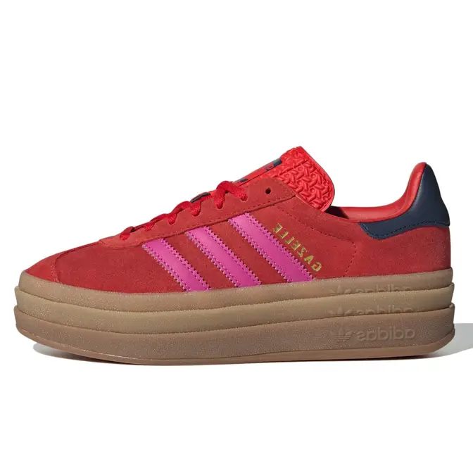 adidas Gazelle Bold Red Semi Lucid Fuchsia