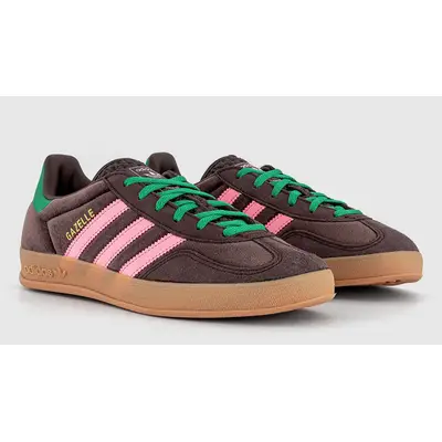 adidas Gazelle Indoor Brown Velvet Front
