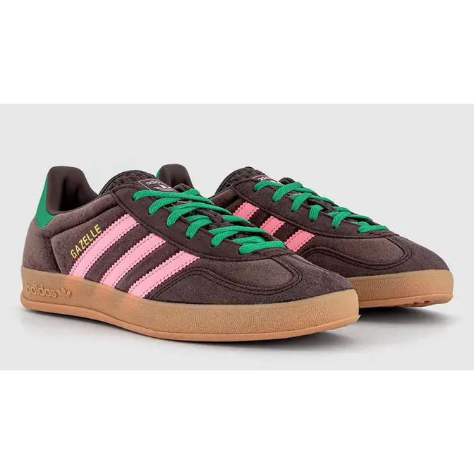 adidas Gazelle Indoor Brown Velvet Front