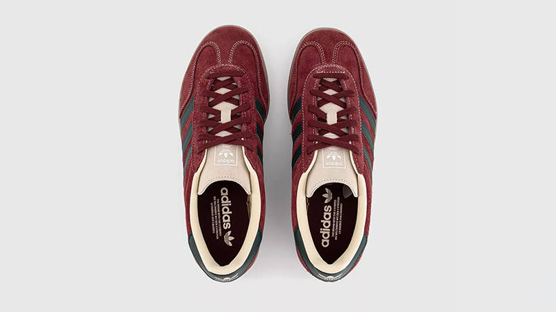 adidas gazelle silver green womens adidas Gazelle ADV Shadow Red / Crytal White / Gold Metallic 11 main image 0