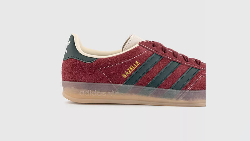 adidas Gazelle Indoor Shadow Red Green JH5403 side