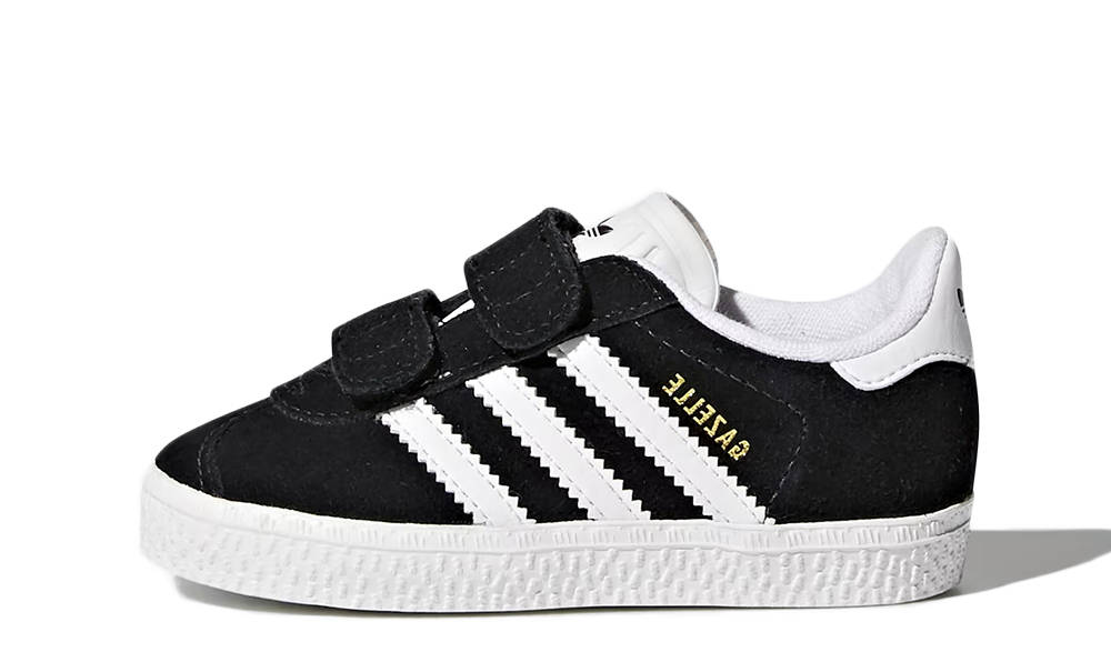 adidas Gazelle Toddler Core Black White | CQ3139 | The Sole Supplier