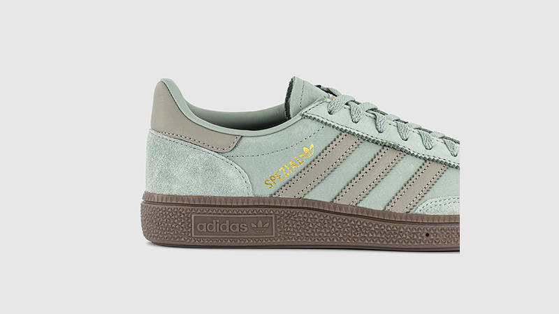 adidas Handball Spezial Green Pebble Gum JI2645 heel
