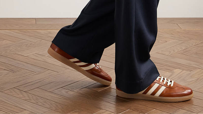 adidas Samba OG Made In Italy IE9121 on foot