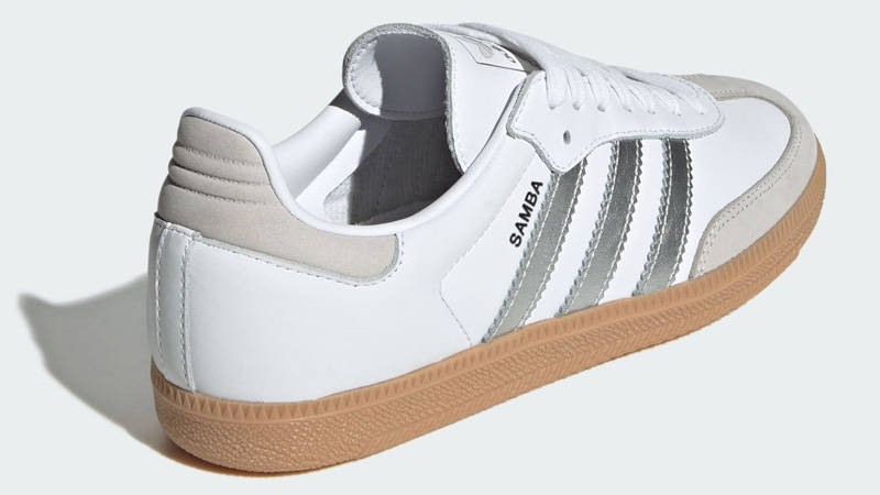 adidas Samba OG White Silver Metallic Grey | JI2725 | The Sole