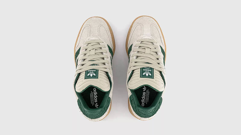 adidas Samba XLG Grey Green JI3197 middle