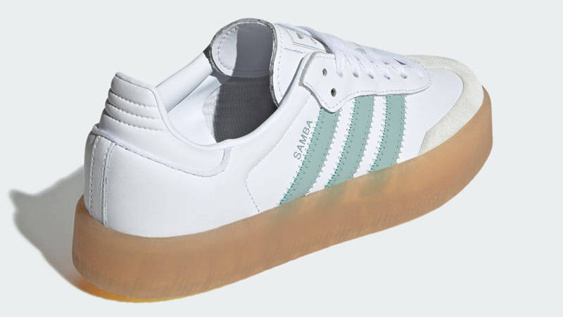 adidas Sambae White Wonder Blue Back