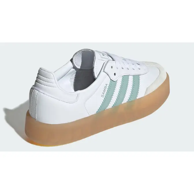 adidas Sambae White Wonder Blue Back