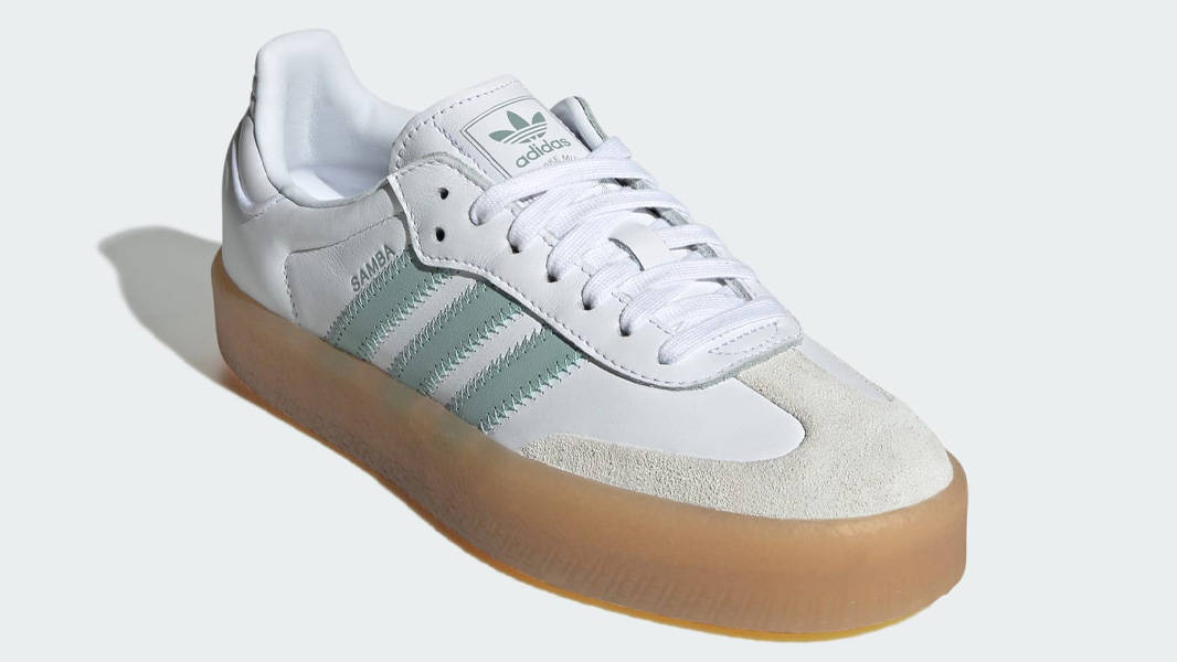 adidas Sambae White Wonder Blue Front