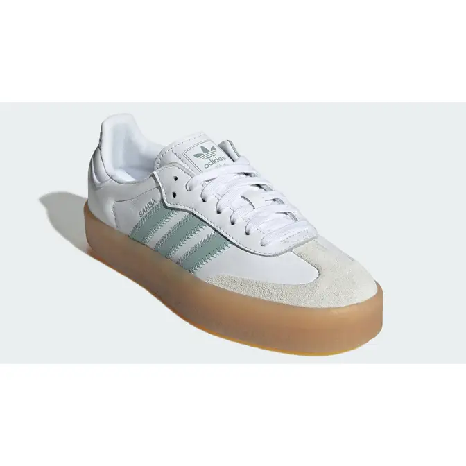 adidas Sambae White Wonder Blue Front