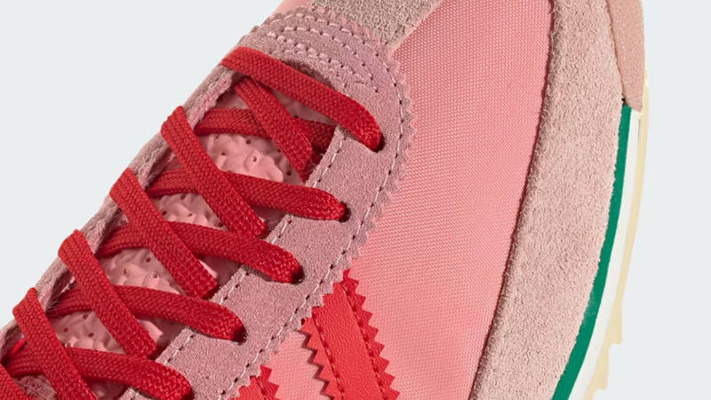adidas SL 72 OG Semi Pink Spark Red JS0254 Detail