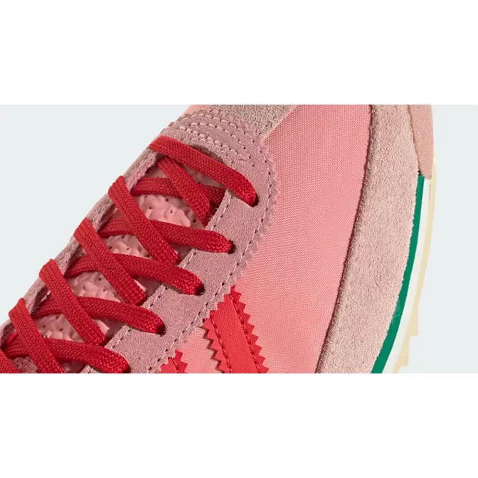 adidas SL 72 OG Semi Pink Spark Red JS0254 Detail