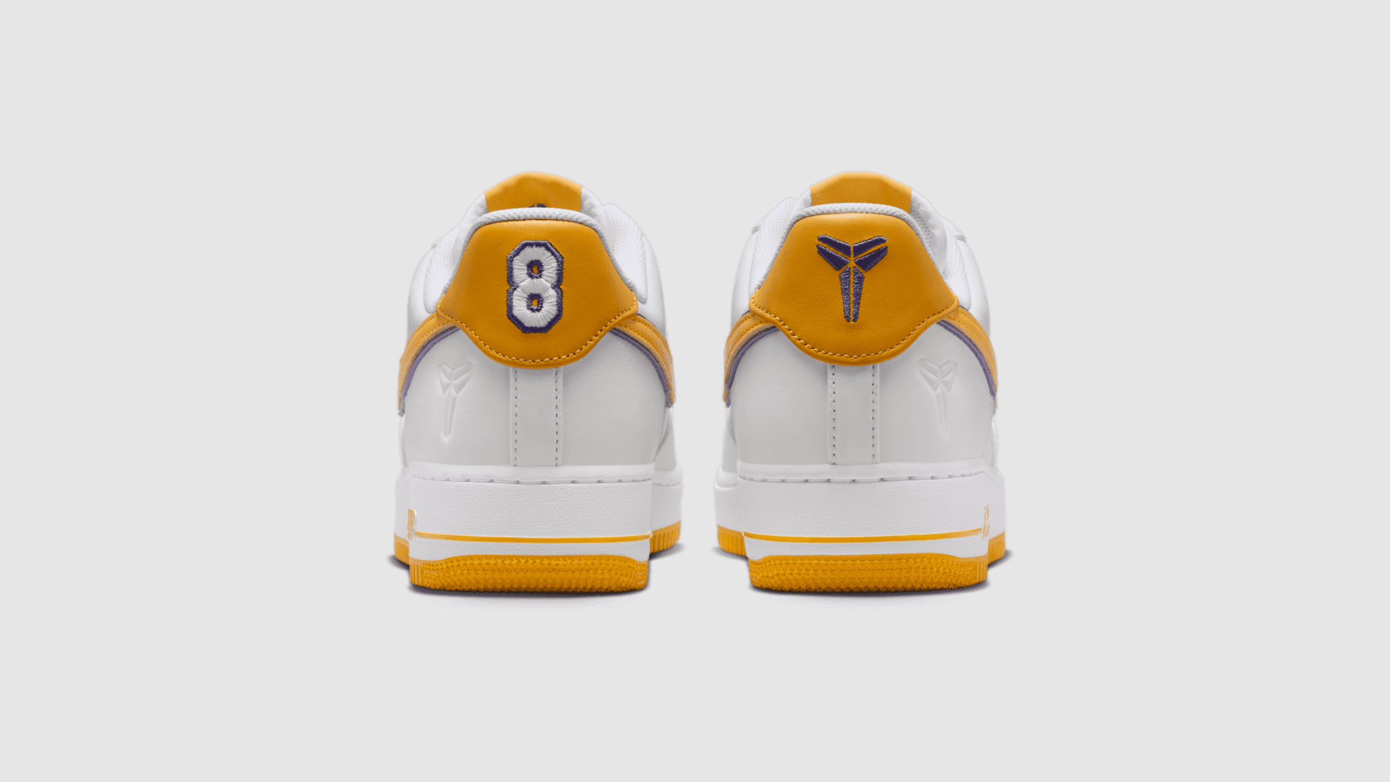 Kobe Bryant x Nike Air Force 1 Low White Yellow