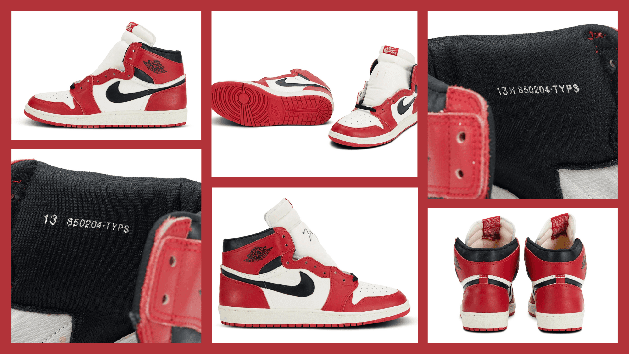 How Much Would You Pay for a 1985 Air Jordan 1 “Chicago” Signed by MJ?