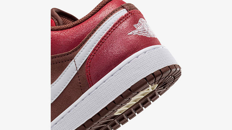 Air Jordan 1 Low GS Bread Butter HF3202-200 heel