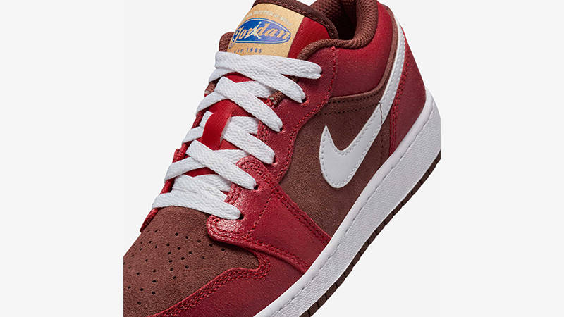 Air Jordan 1 Low GS Bread Butter HF3202-200 tongue