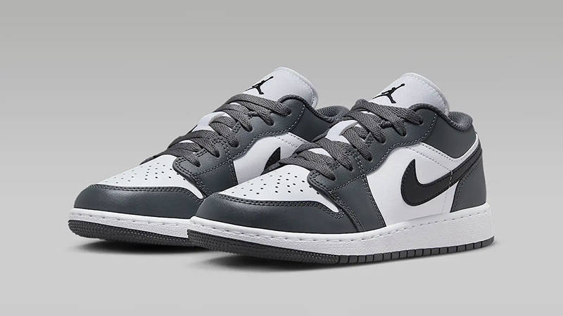 Air Jordan 1 Low GS Iron Grey 553560-152 front