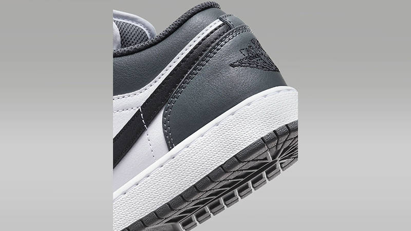 Air Jordan 1 Low GS Iron Grey 553560-152 heel